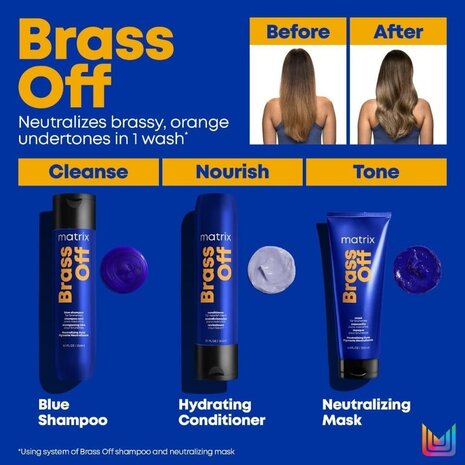 Matrix Total Results Color Obsessed Brass Off Conditioner
