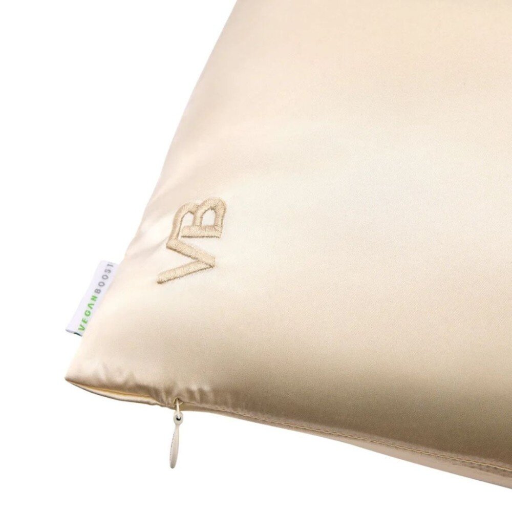 Veganboost The Satin Pillowcase Cappucino Foam