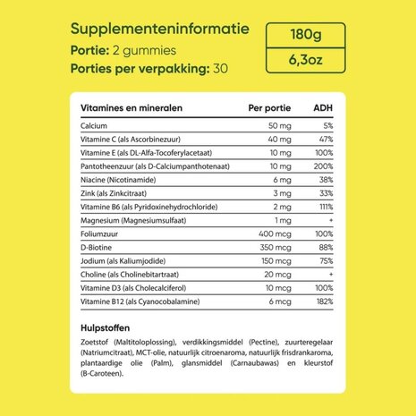 Veganboost Mommy Vitamins Lemon - 60pcs