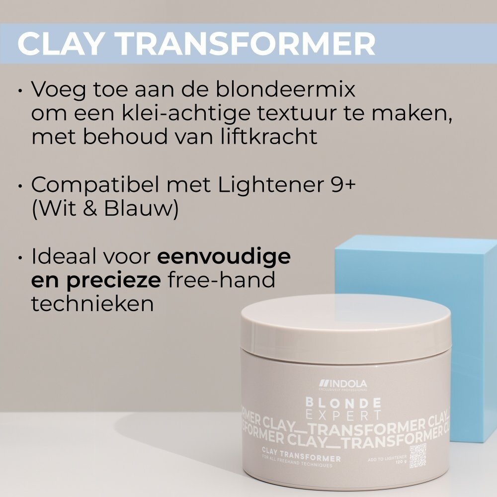 Indola Blonde Expert Clay Transformer - 120g