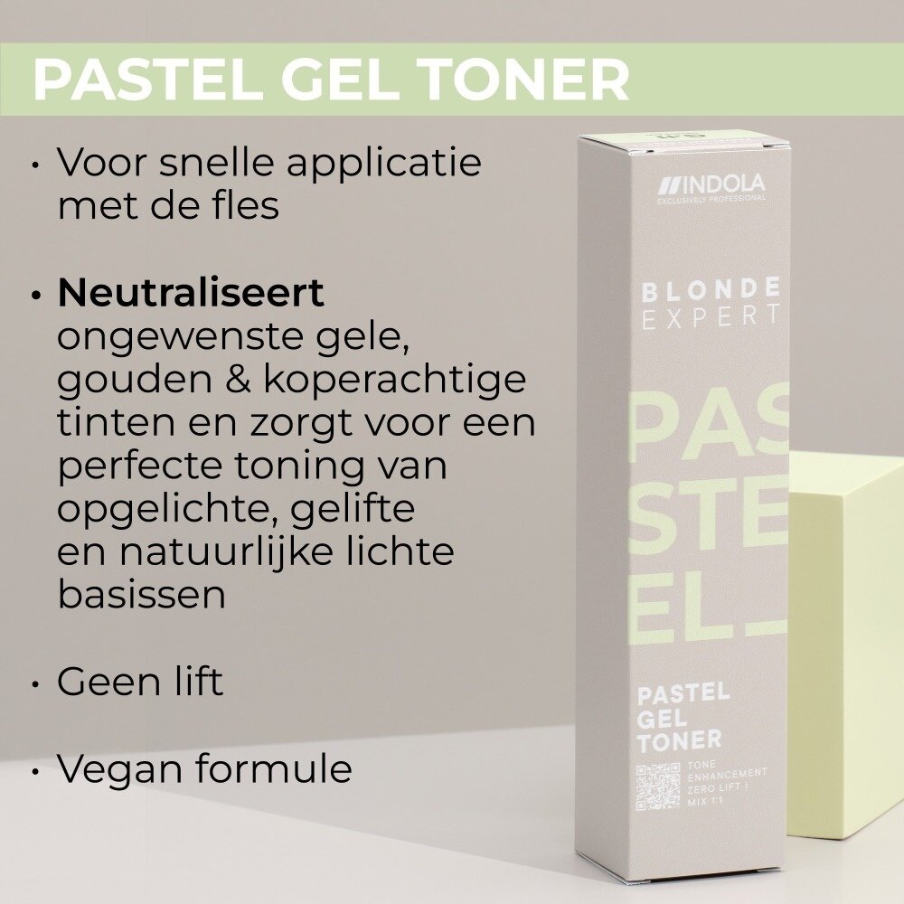 Indola Blonde Expert Pastel Gel Toner - 60ml