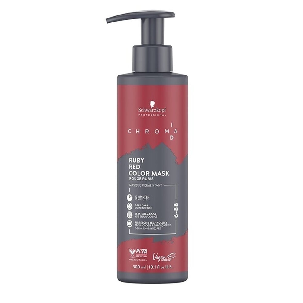 Schwarzkopf Chroma ID 6-88 Ruby Red  Color Mask - 300ml