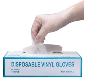 Vinyl Handschoenen - Wit Vinyl Handschoenen - Wit