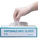 Vinyl Handschoenen Wit Poedervrij - 100stuks