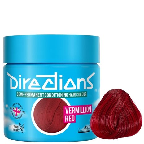 La Riche Directions Semi-Permanent Vermillion Red Color - 88ml