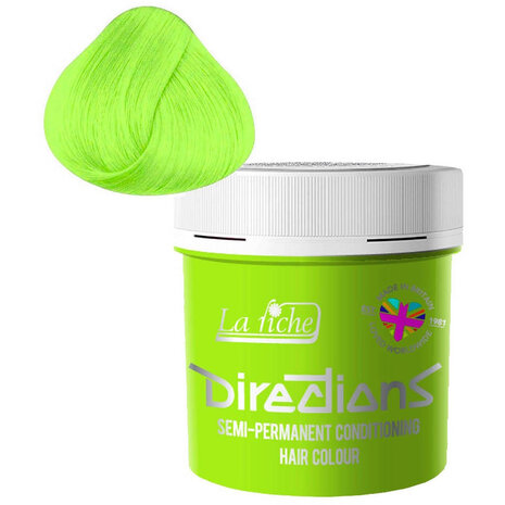 La Riche Directions Semi-Permanent Fluorescent Green Color - 88ml