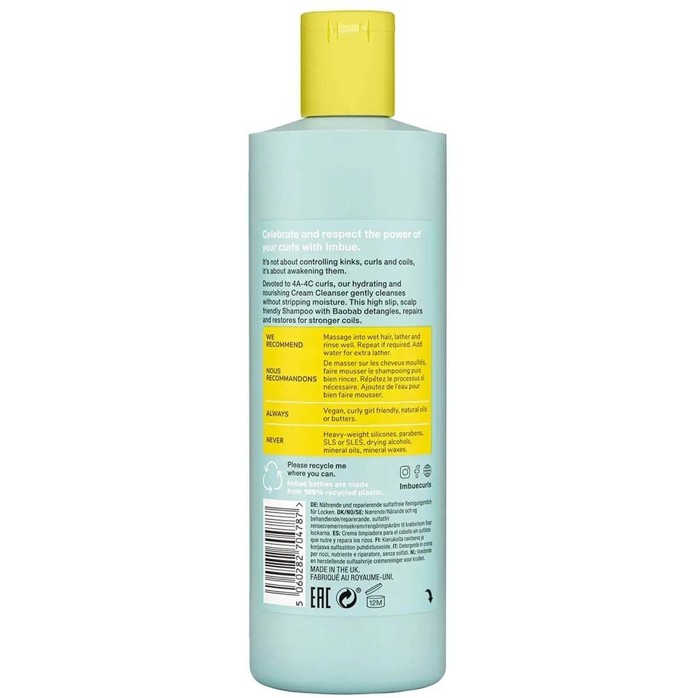 Curl Awakening Sulphate Free Cream Cleanser - 400ml