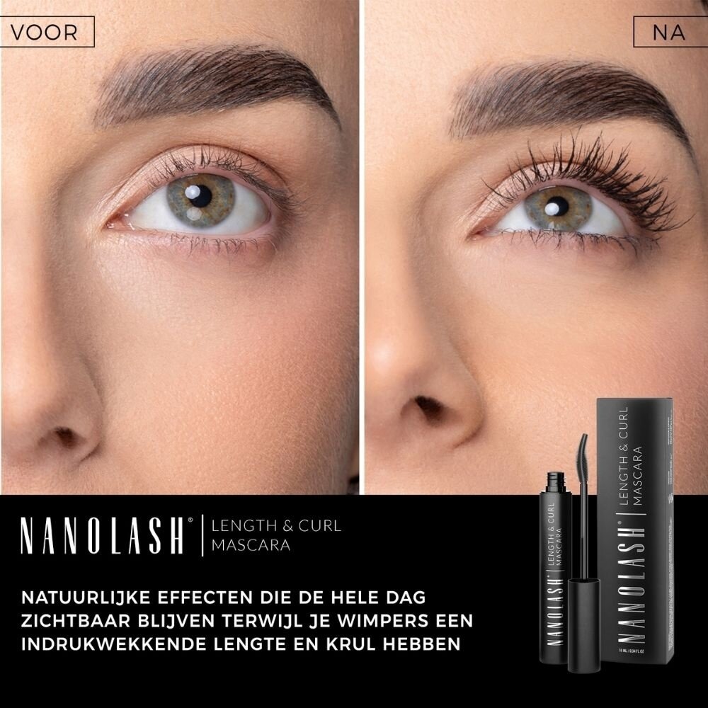 Nanolash Length & Curl Mascara - 10ml