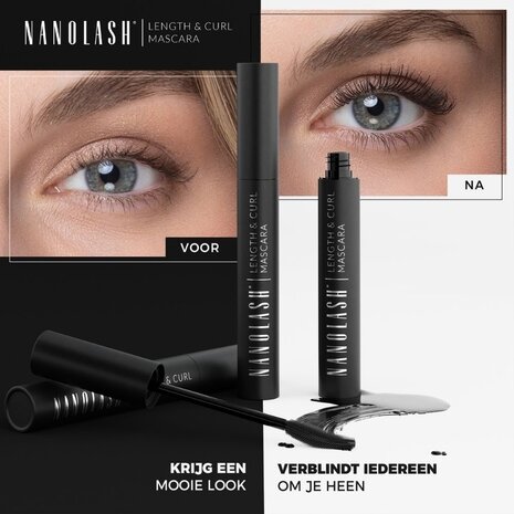 Nanolash Length & Curl Mascara - 10ml