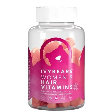 IvyBears Hair Vitamins voor Vrouwen - 60st