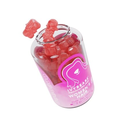 IvyBears Hair Vitamins voor Vrouwen - 60st