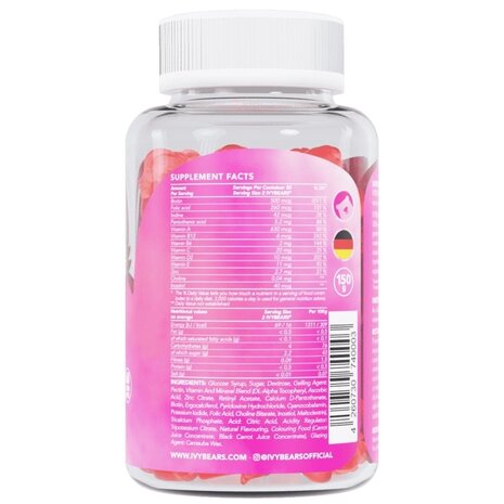Hair Vitamins voor Vrouwen - 60st
