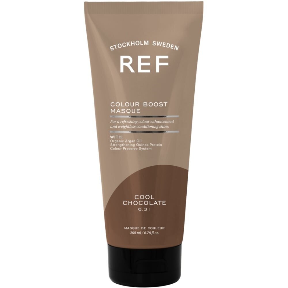 REF Stockholm Colour Boost Cool Chocolate Masque - 200ml