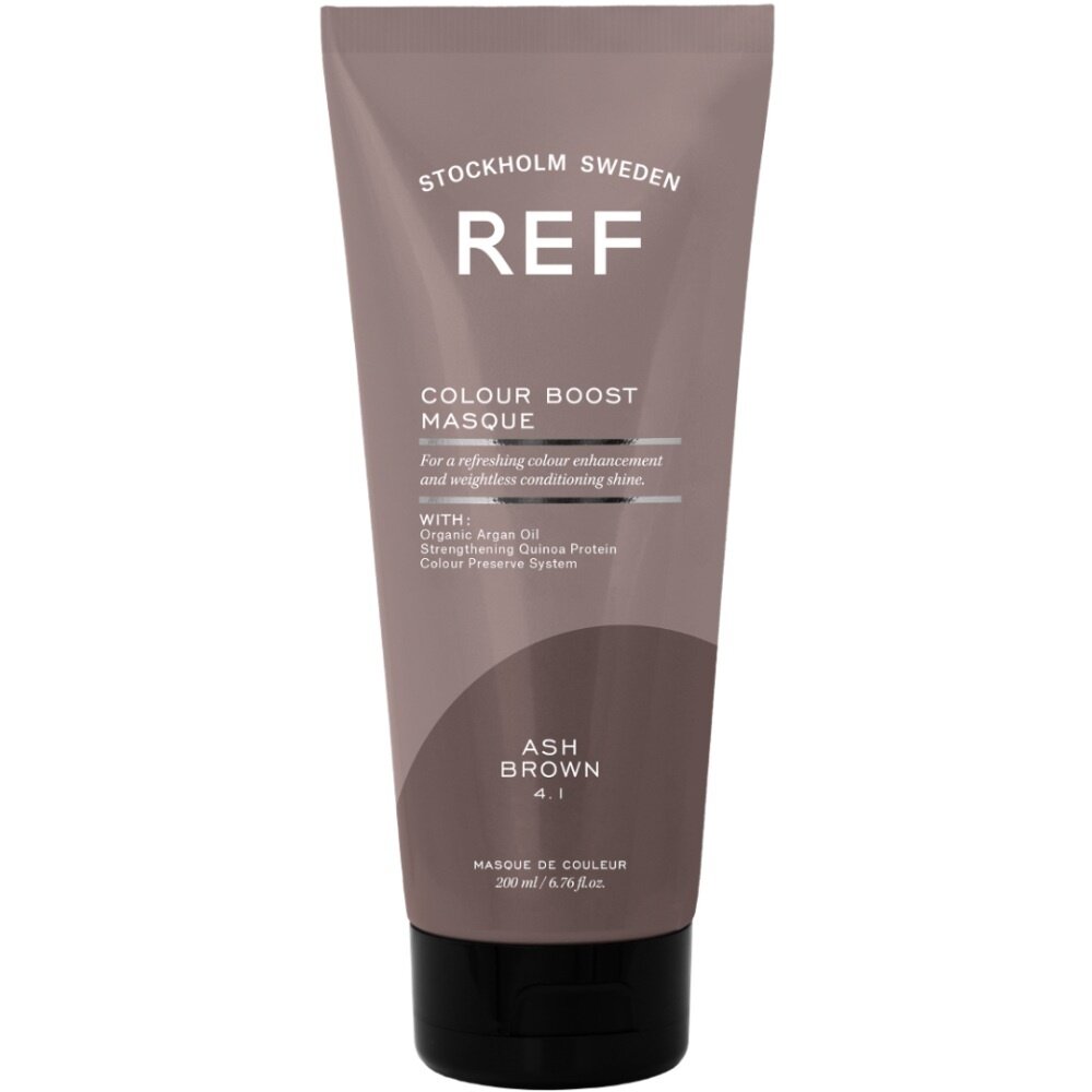 REF Stockholm Colour Boost Ash Brown Masque - 200ml