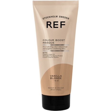 REF Stockholm Colour Boost Vanilla Blonde  Masque - 200ml