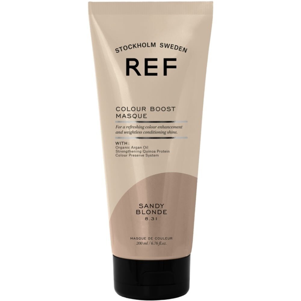REF Stockholm Colour Boost Sandy Blonde Masque - 200ml