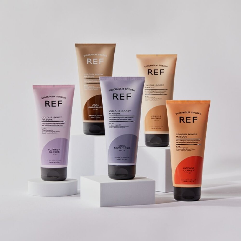 REF Stockholm Colour Boost Sandy Blonde Masque - 200ml