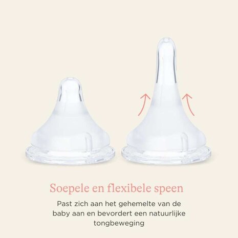 NaturalWave Glazen Babyfles - 240ml