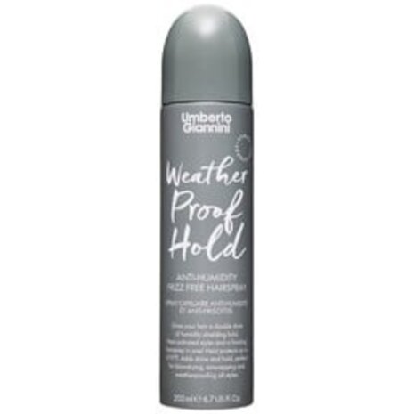 Umberto Giannini Weather Proof Hold Anti-Humidity Frizz Free Hairspray - 200ml