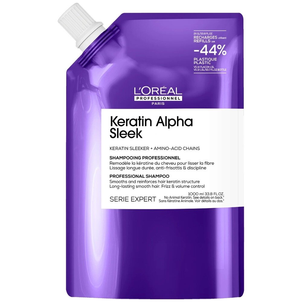 L'Oreal Keratin Alpha Sleek Shampoo
