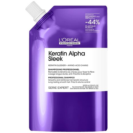L'Oreal Keratin Alpha Sleek Shampoo