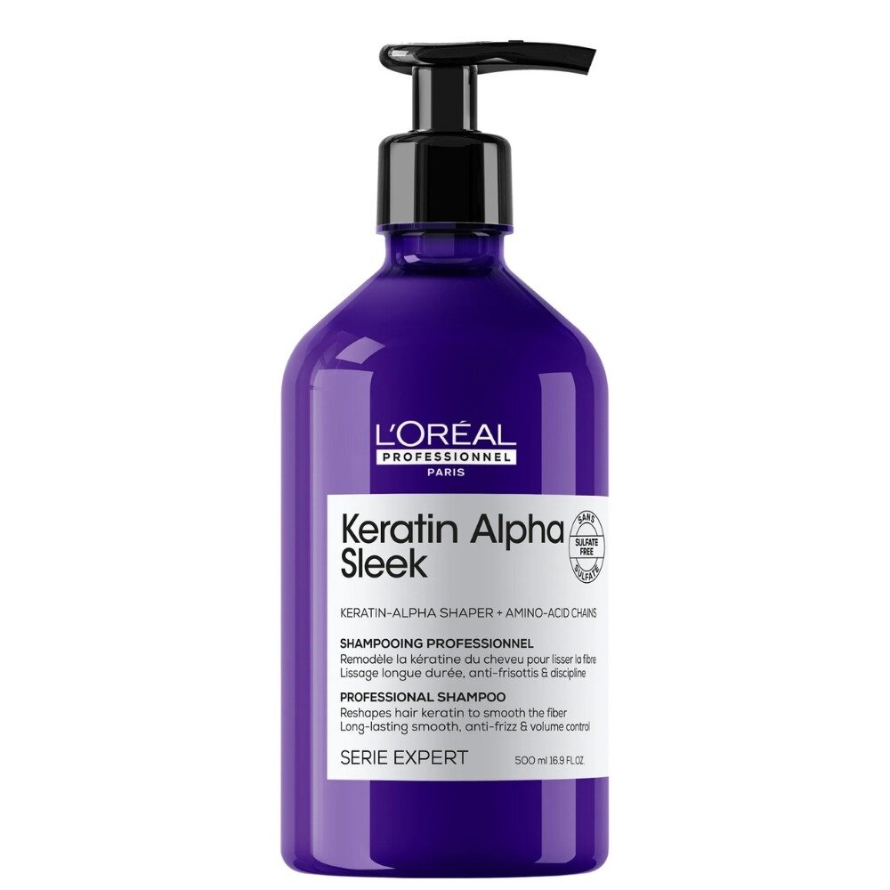 L'Oreal Keratin Alpha Sleek Shampoo