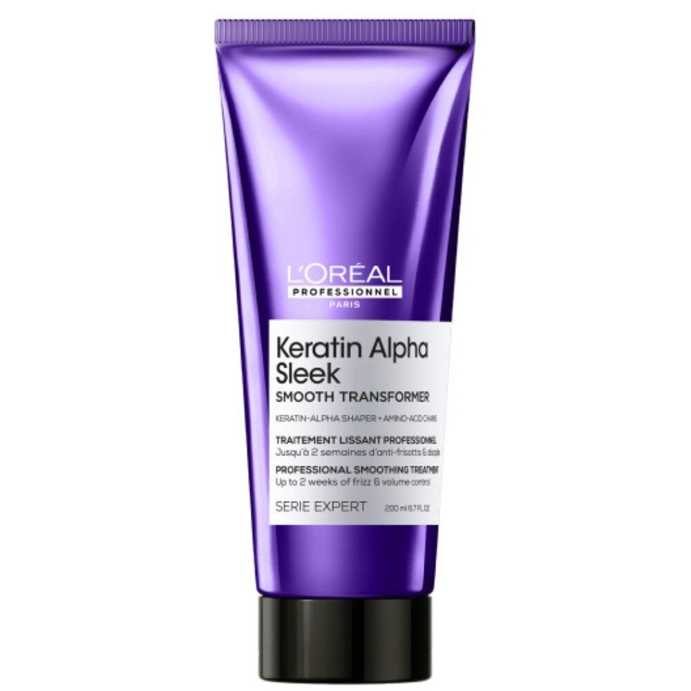 L'Oreal Keratin Alpha Sleek Smooth Transformer - 200ml