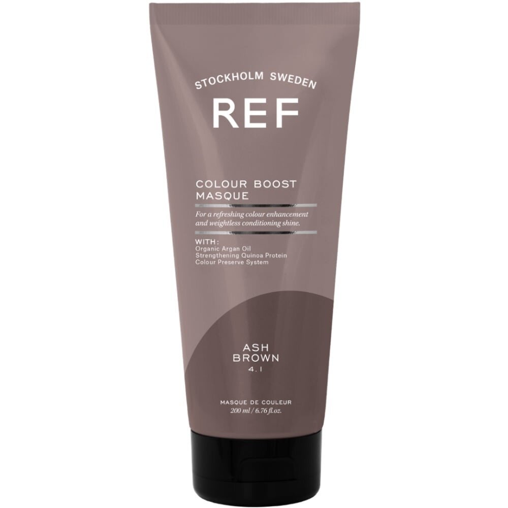 REF Stockholm Colour Boost Ash Brown Masque - 200ml