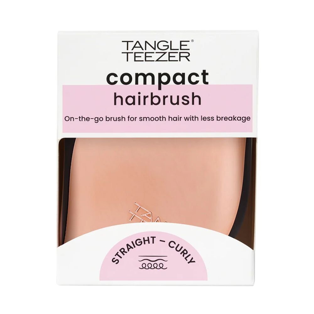 Tangle Teezer Tangle Teezer Compact Styler Rose Gold Black