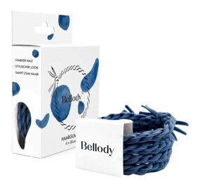 Bellody Haargummie Elastiek - Blue Jeans