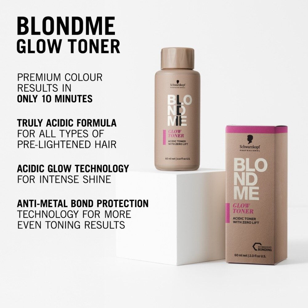 Schwarzkopf BlondMe Glow Toner Haarverf - 60ml Schwarzkopf BlondMe Glow Toner Haarverf - 60ml