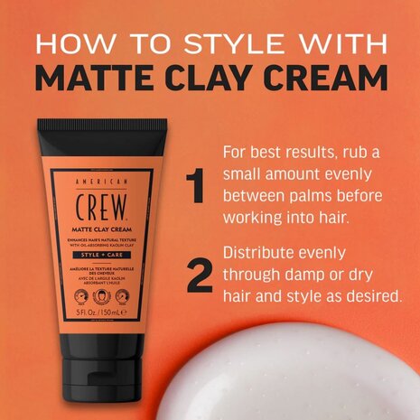 American Crew American Crew Matte Clay Cream