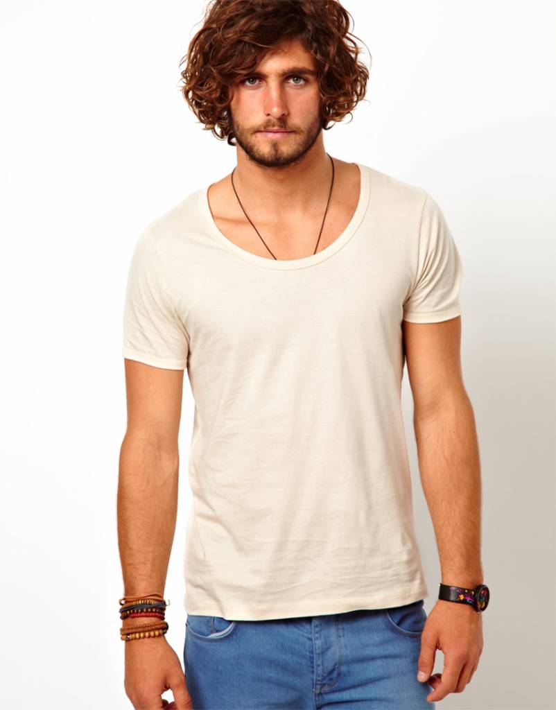 Scotch&Soda T-shirt with bound neck