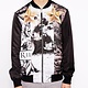 Bomber jacket with print