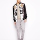 Bomber jacket with print