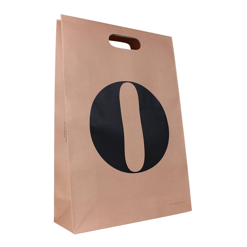 Papieren tas met uw logo ca. 4 á 5 weken Glansbeek Draagtassen