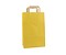 Papieren lus draagtas geel