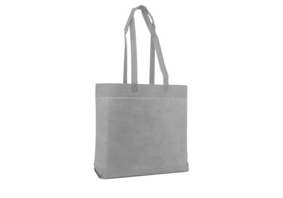 Non Woven Strandtas Zilvergrijs