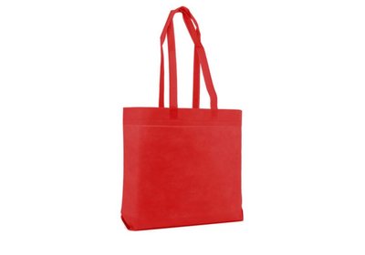 Non Woven Strandtas Rood