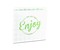Papieren sandwich take away zakje Enjoy
