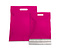 Plastic verzendtassen Fuchsia verpakt á 250 stuks + retourstrip