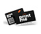 PVC giftcards glans laminaat - QR code - Wit