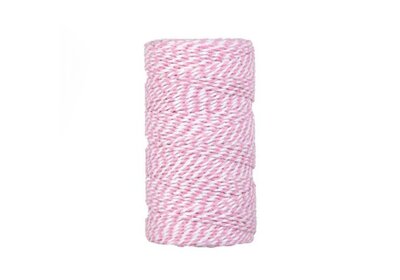 Touw twist Roze verpakt á 3 rol € 4,80 per stuk