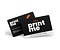 PVC giftcards mat laminaat - Wit bedrukt met u logo vanaf 100 stuks