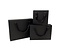 Luxe magneet doos Zwart + Luxe draaglinten