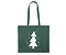Katoenen Kerst tote bags Kerstboom