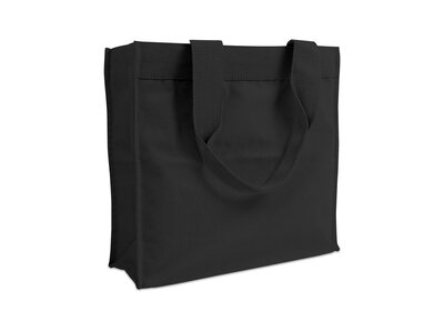 Canvas Ecru / Zwart Tassen vanaf € 2,59 per stuk verpakt á 50 stuks