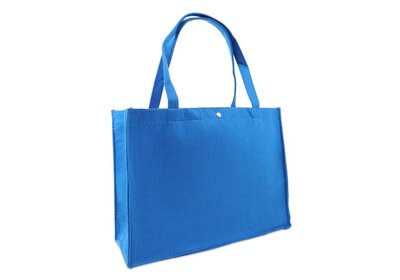 Vilt draagtas blauw