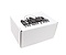 Verzenddoos  Enkel laags golfkarton Wit van Sint & Piet