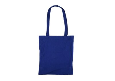 Katoenen Tassen Navy Blue met lange lussen verpakt á 250 stuks